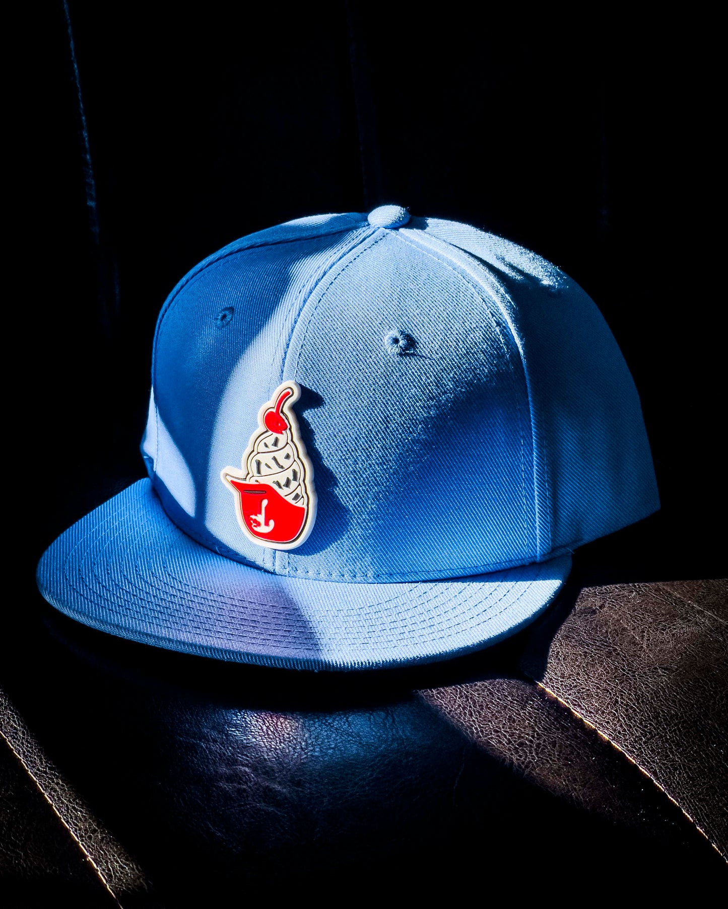PHILADELPHIA PHILLIES PVC ICE CREAM HELMET PATCH SKULLY HAT