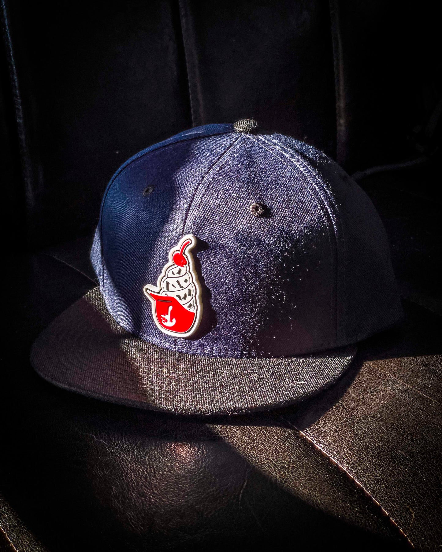 PHILADELPHIA PHILLIES PVC ICE CREAM HELMET PATCH SKULLY HAT