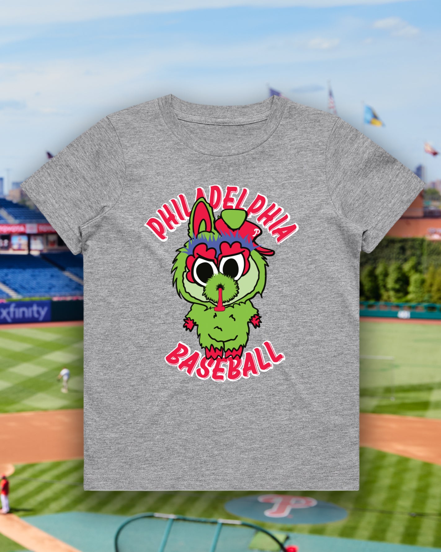 COMING SOON!  Phillies Phanatic Labubu Kids Tee