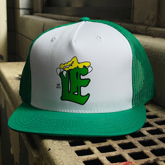 PHILADELPHIA EAGLES - Eagle Claw - Two Toned White and Kelly Green Snapback