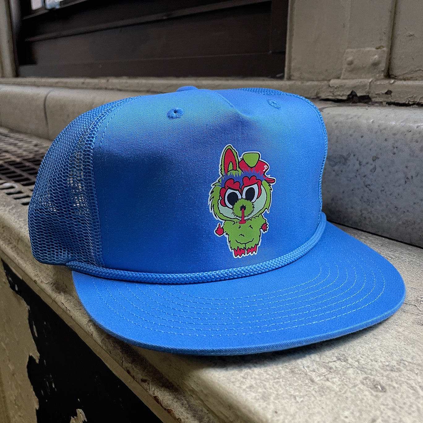 Phillies Phanatic LaBubu Snapback Hat - Blue